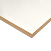 MDF plaat - wit gegrond - 18 mm dik - witte plaat MDF