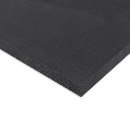 MDF plaat - zwart - 18 mm dik - zwarte plaat MDF