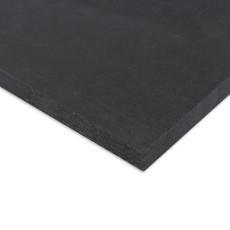MDF plaat - zwart - 18 mm dik - zwarte plaat MDF MDF plaat - zwart - 18 mm dik - zwarte plaat MDF