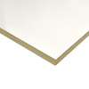 MDF plaat - wit gegrond - vochtwerend - 16 mm dik - witte plaat MDF V313