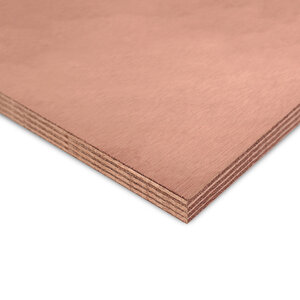Multiplex okoume - brandvertragend - 18 mm dik