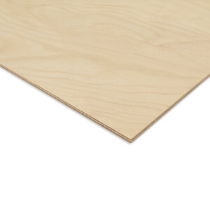 Buigtriplex berken - 3 mm dik