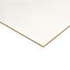 Hardboard plaat - wit -3 mm dik - witte lakboard plaat