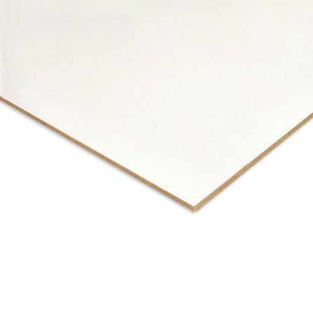 Hardboard plaat - wit -3 mm dik - witte lakboard plaat