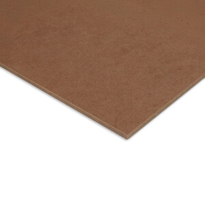 Hardboard plaat - oil tempered - 4,8 mm dik