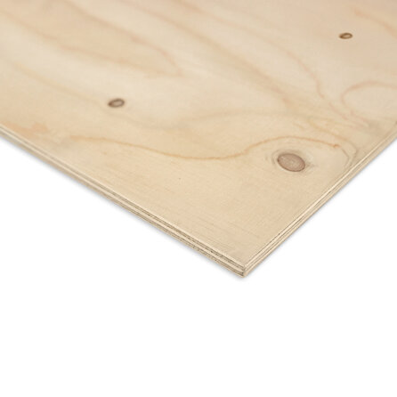 Underlayment grenen - 12 mm dik - underlaymentplaat - C+/C - Elliotis pine