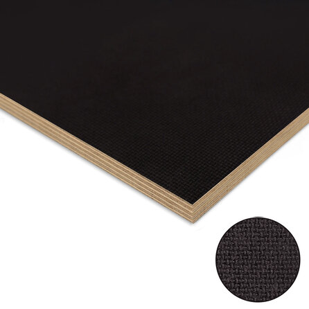 Betonplex berken antislip - zwart bruin - 12 mm dik - berken betontriplex plaat - Fortodeck