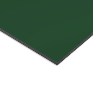 Compact plaat - eenzijdig donkergroen - 6 mm dik - Economic+ 10jr