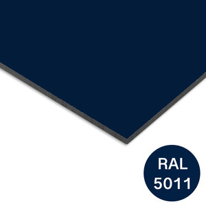 Trespa plaat - eenzijdig donkerblauw - 6 mm dik - Izeon