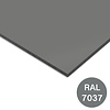 Trespa plaat - eenzijdig grijs (RAL 7037) - 6 mm dik - grijze HPL plaat - Trespa Izeon - garantieplaat 10 jaar