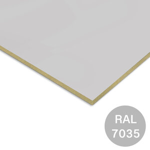 Rockpanel uni - lichtgrijs - 6 mm dik - 10jr