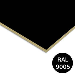 Rockpanel colours - zwart - 8 mm dik - 10jr