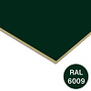 Rockpanel colours - donkergroen (RAL 6009) - 6 mm dik - groene brandwerende gevelplaat - garantieplaat 10 jaar