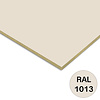 Rockpanel colours - crème (RAL 1013) - 6 mm dik - witte brandwerende gevelplaat - garantieplaat 10 jaar