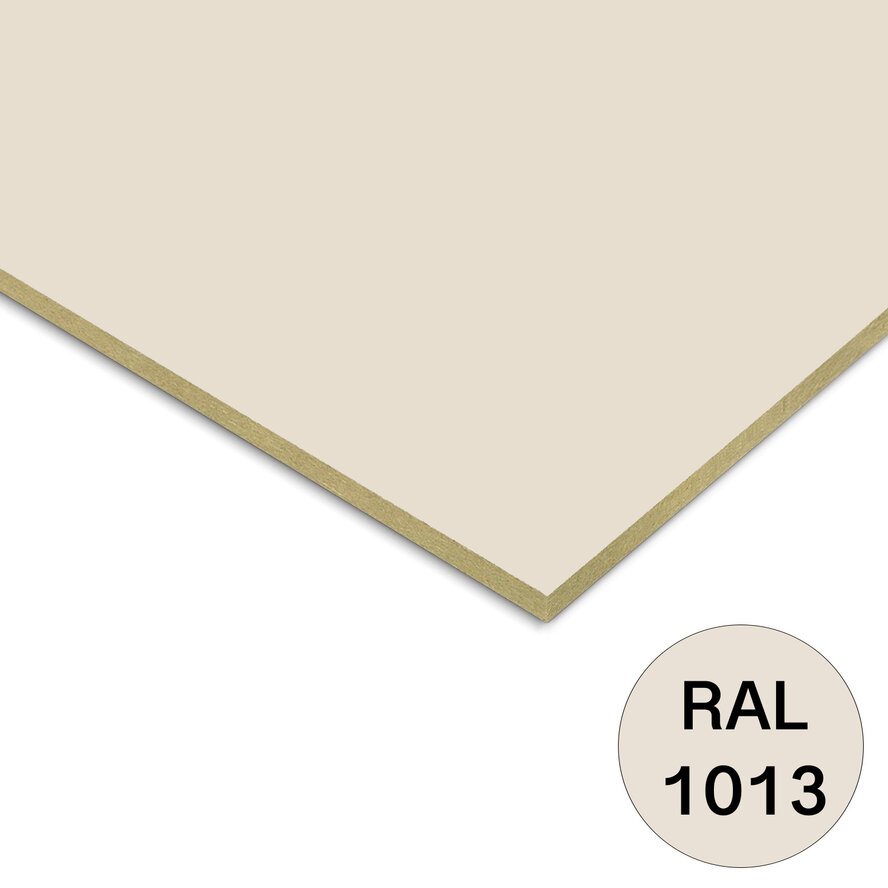 Rockpanel colours - crème (RAL 1013) - 8 mm dik - witte brandwerende gevelplaat - garantieplaat 10 jaar Rockpanel colours - crème (RAL 1013) - 8 mm dik - witte brandwerende gevelplaat - garantieplaat 10 jaar