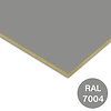 Rockpanel colours - grijs (RAL 7004) - 8 mm dik - grijze brandwerende gevelplaat - garantieplaat 10 jaar
