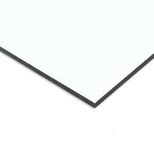 Trespa plaat - eenzijdig wit - 6 mm dik - Meteon