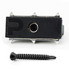 PuraFix montageclips inox - onzichtbare montage - 100 stuks