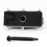PuraFix montageclips inox - onzichtbare montage - 6 mm - 100 stuks