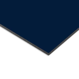 Trespa plaat - eenzijdig donkerblauw - 6 mm dik - Meteon