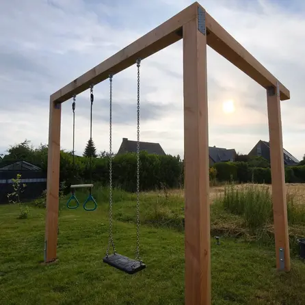Douglas balk - 140x140 mm - geschaafd - balk voor buiten - douglashout KD 18-20%