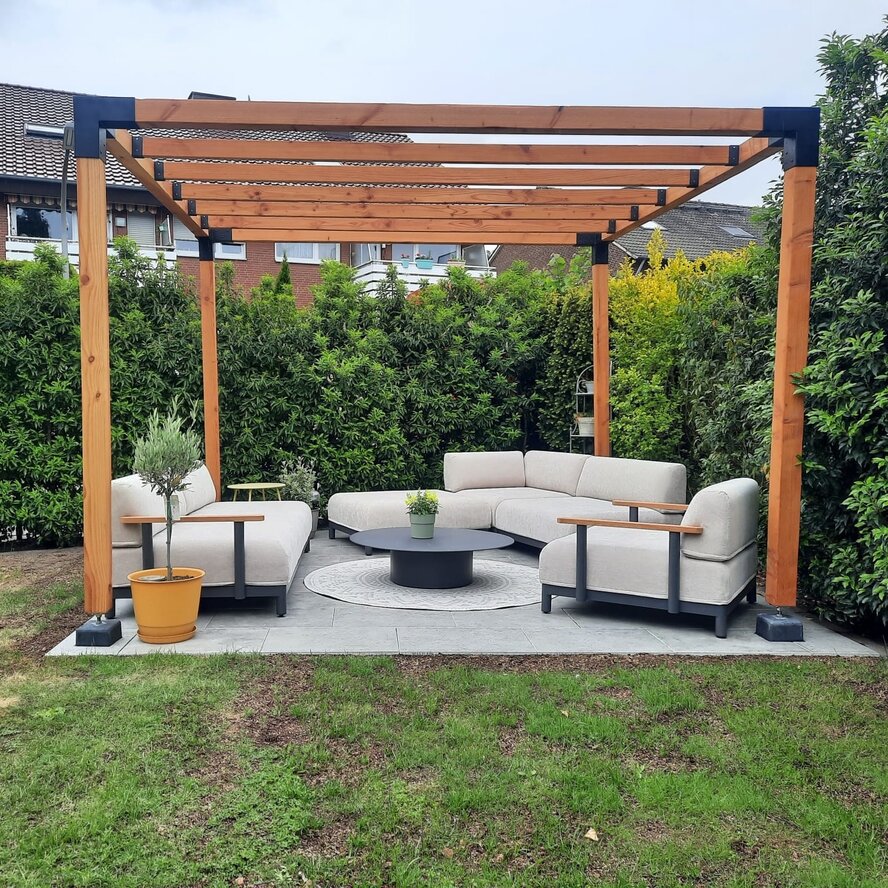 Douglas balk - 100x100 mm - ruw / fijnbezaagd - balk voor buiten - douglashout AD 20-25% Douglas balk - 100x100 mm - ruw / fijnbezaagd - balk voor buiten - douglashout AD 20-25%
