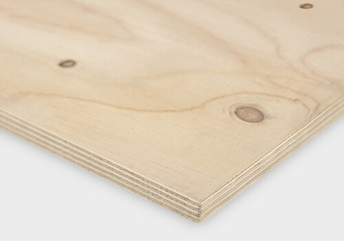 Watervast verlijmd underlayment Watervast verlijmde underlayment plaat bij HOUTvakman.be - constructieplaten met WBP verlijming voor vochtige binnen / interieur toepassingen!