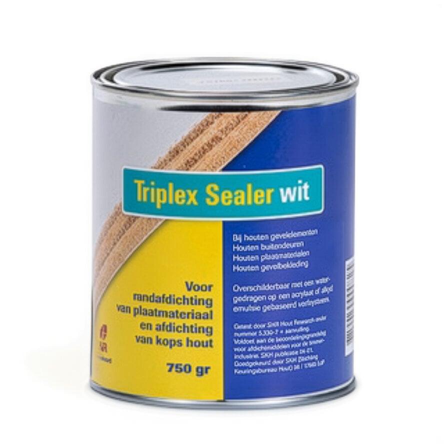 Kopse kanten sealer voor hout - wit - 750 ml - afdichtmiddel voor kopse- & (zaag)kanten Kopse kanten sealer voor hout - wit - 750 ml - afdichtmiddel voor kopse- & (zaag)kanten