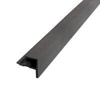 Composiet eindprofiel - antraciet - 58x58 mm