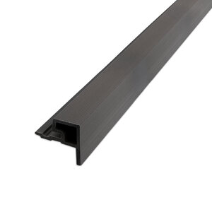 Composiet eindprofiel - antraciet - 58x58 mm