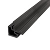 Composiet hoekprofiel - zwart - 67x67 mm - hoek afwerkprofiel houtcomposiet Composiet hoekprofiel - zwart - 67x67 mm - hoek afwerkprofiel houtcomposiet