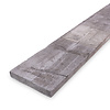 Gebruikt steigerhout plank - 32x200 mm - ruw / fijnbezaagd - steigerplank - vuren steiger hout - KD 18-20%