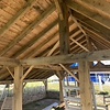 Eiken balk - 100x170 mm - ruw / fijnbezaagd - balk voor buiten - eikenhout AD 20-25% Eiken balk - 100x170 mm - ruw / fijnbezaagd - balk voor buiten - eikenhout AD 20-25%