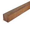 Azobe balk - 80x80 mm - ruw / fijnbezaagd - balk voor buiten - azobé hardhout AD 20-25%