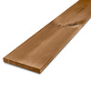 Bruin geïmpregneerd grenen plank - 16x140 mm - geschaafd - plank voor buiten - gedrenkt grenenhout KD 18-20%
