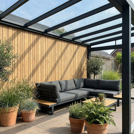 Eiken dubbel blokprofiel (50/50) - 21x125 mm - geschaafd - blokprofiel dubbel - eikenhout KD 8-12%