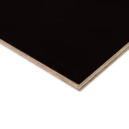 Betonplex hardhout - zwart bruin - 9 mm dik - hardhouten betontriplex plaat