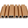 Composiet barcodeprofiel (hol) - cedar look - 33x195 mm - barcode rabat - houtcomposiet