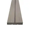 Composiet terrasplank - vergrijsd hout uitstraling - 22x146 mm - gegroefde  vlonderplank met blinde bevestiging - houtcomposiet