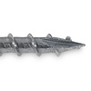 Universele houtschroeven - blauw/wit verzinkt - 4 mm - gegalvaniseerde houtvijzen - Torx 20 - deeldraad - met boorpunt - 200 stuks