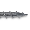 Universele houtschroeven - blauw/wit verzinkt - 6 mm - gegalvaniseerde houtvijzen - Torx 30 - deeldraad - met boorpunt - 100 stuks