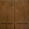 Tauari thermowood plank - 21x140 mm - geschaafd - plank voor buiten - thermo tauari hout KD 8-12%