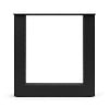 Zwarte stalen U-poten (set) - voor buiten - verzinkt & gecoat metaal - 10x10 cm - hoogte: 72 cm - breedte (montageplaat): 76 cm - U-tuintafel poot Zwarte stalen U-poten (set) - voor buiten - verzinkt & gecoat metaal - 10x10 cm - hoogte: 72 cm - breedte (montageplaat): 76 cm - U-tuintafel poot