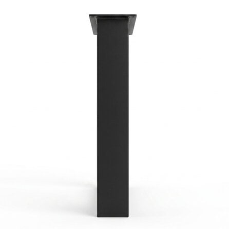 Zwarte stalen U-poten (set) - voor buiten - verzinkt & gecoat metaal - 4x10 cm - hoogte: 72 cm - breedte (montageplaat): 76 cm - U-tuintafel poot Zwarte stalen U-poten (set) - voor buiten - verzinkt & gecoat metaal - 4x10 cm - hoogte: 72 cm - breedte (montageplaat): 76 cm - U-tuintafel poot