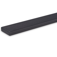 Main courante anthracite - rectangulaire (40x10 mm)