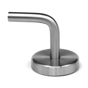 Support main courante inox - soudable - avec rosette - 12 mm Support main courante inox - soudable - avec rosette - 12 mm