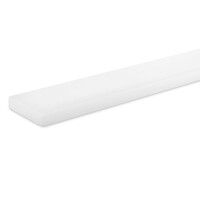 Main courante blanche - rectangulaire (50x20 mm)