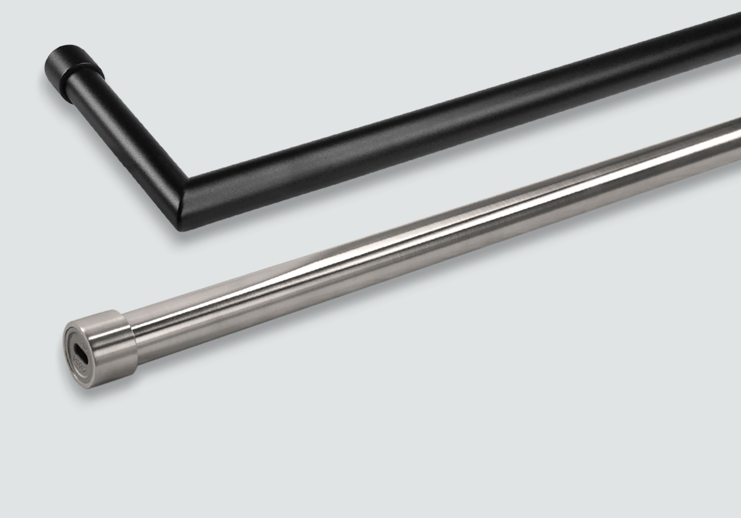 Lot De 2 Tringles à Vêtements Dorées Champagne, Barre De Séparation Ronde Mate Pour Penderie, Barre De Cintre Murale Pour Magasin De Vêtements (120 Cm