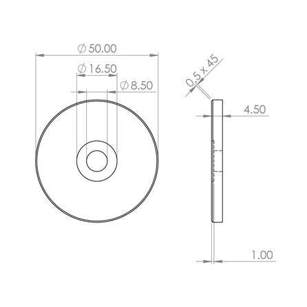Main courante laiton (revêtue) - ronde fine - avec supports de type 3 luxueux - Rampe escalier acier thermolaqué à l'aspect laiton / doré