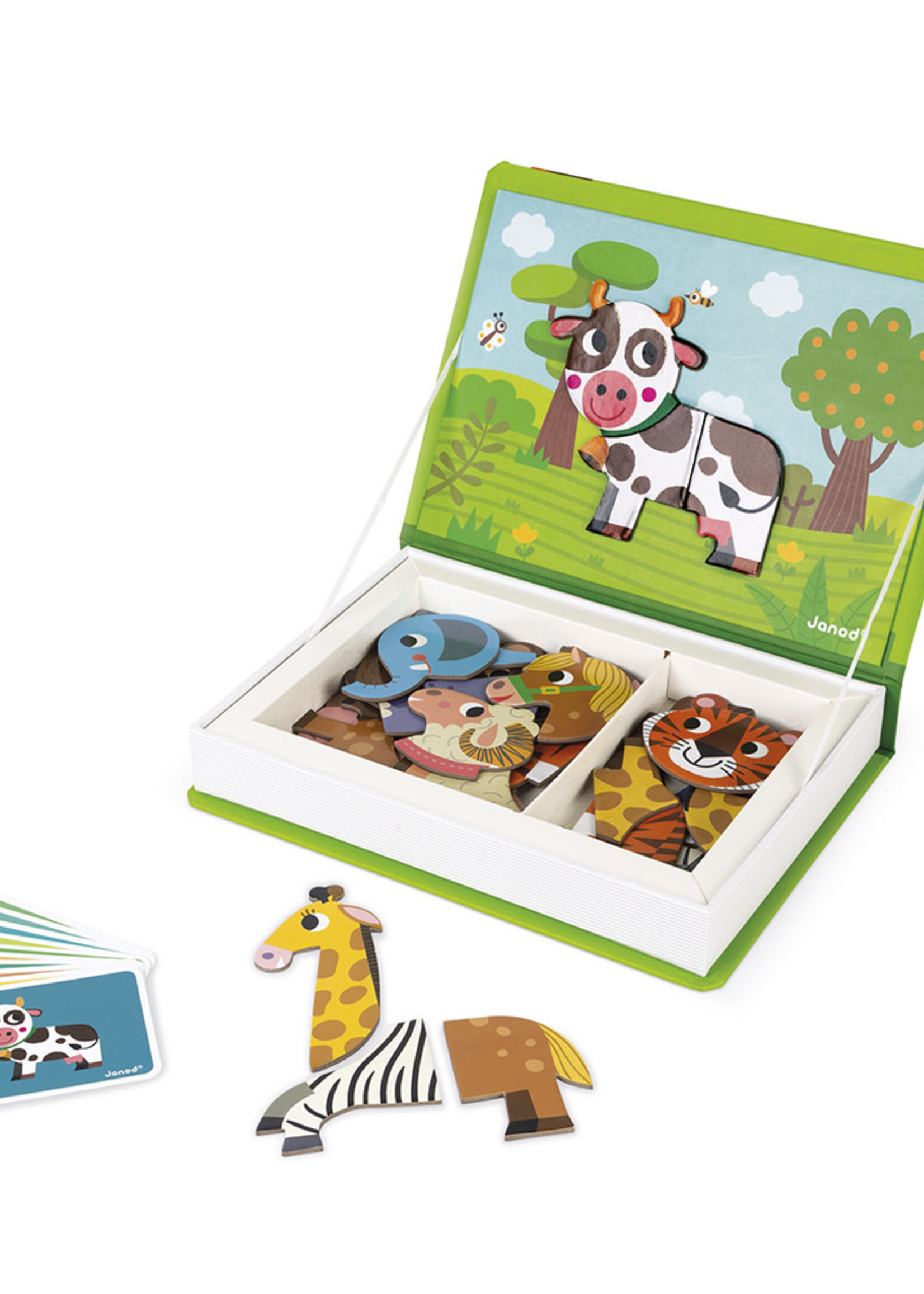 Janod Janod - magnetibook dieren